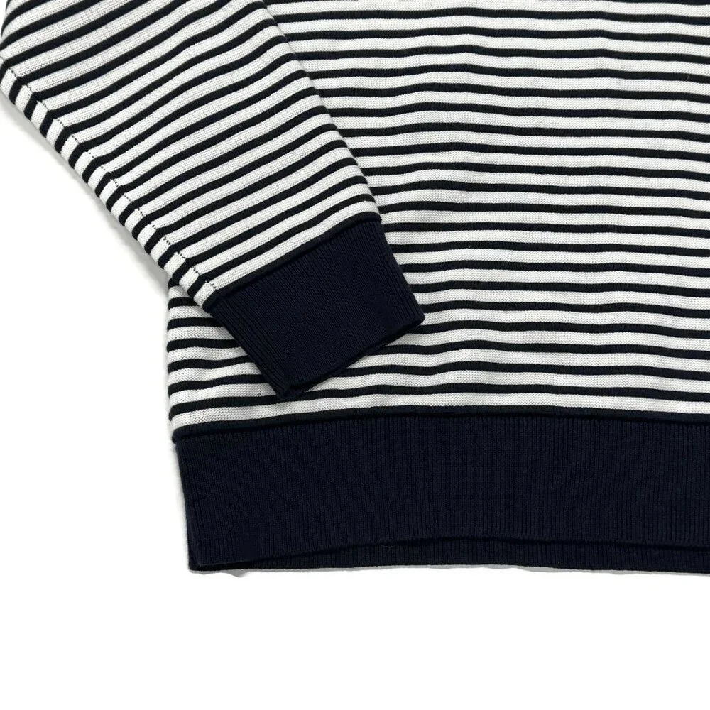 Brooks Brothers Sweater Mens XL Crewneck Red‎ Fleece Striped Pullover Cotton NWT